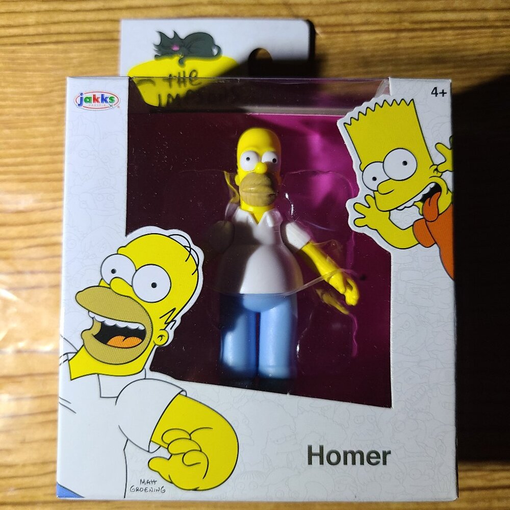 Homer Simpsons 3” Jakks The Simpsons mini figure (NEW)